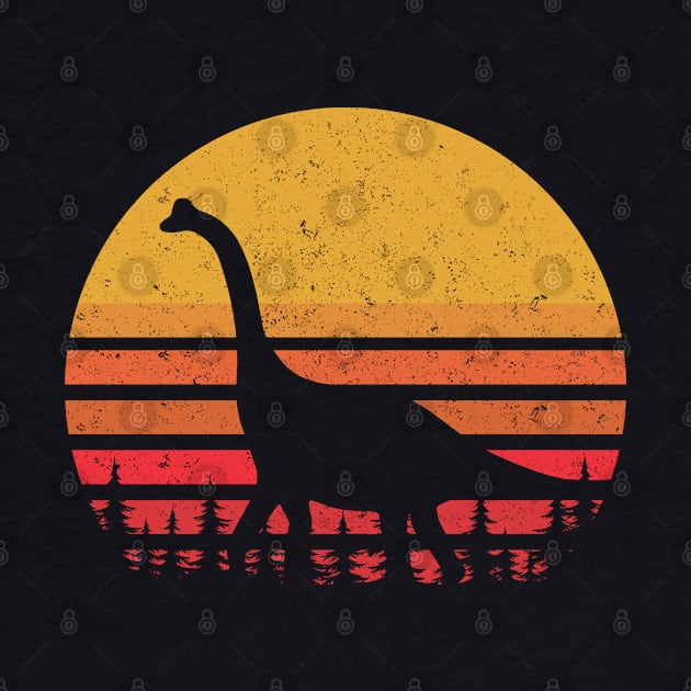 Vintage Brachiosaurus Dinosaur by LotusTee